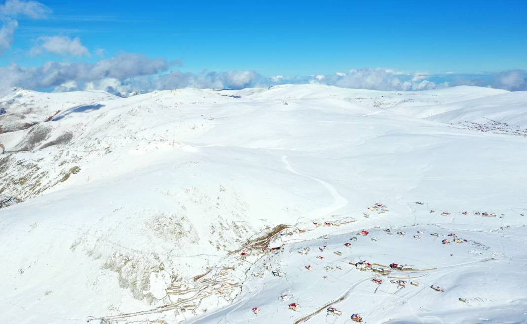 Trabzon'un yüksek kesimleri beyaz örtüyle kaplandı - Resim: 22
